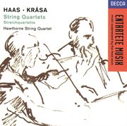 Haas/krasa: string quartets cover image