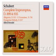 Schubert: complete impromptus, d899 & d935; 11 ecossaises, &c cover image