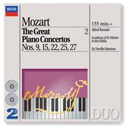 Mozart: the great piano concertos nos. 9, 15, 22, 25 & 27 cover image