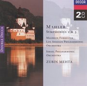 Mahler: symphonies nos. 1 & 3 cover image