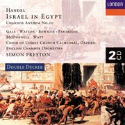 Handel: israel in egypt etc cover image