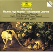 Mozart, w.a.: string quartets k. 458 "hunt"; k. 465 "dissonance" / haydn, j.: string quartet, op.76 cover image