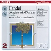 Handel: complete wind sonatas cover image