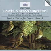 Handel: 5 organ concertos hwv 290, 295, 308, 309, 310 cover image
