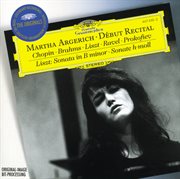 Martha argerich - debut recital cover image