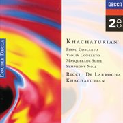 Khachaturian: piano concerto/violin concerto, etc cover image