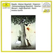 Haydn: string quartets "emperor"; "sunrise" / mozart: string quartet "the hunt" cover image