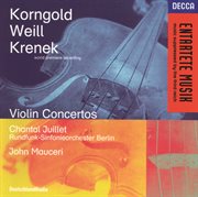 Korngold / weill / krenek: violin concertos cover image
