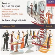 Poulenc: le bal masque/chamber works cover image