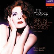 Berlin cabaret songs cover image