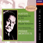 Haydn: symphonies nos. 94 & 101; brahms: "haydn" variations cover image