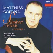 Schubert: goethe lieder cover image