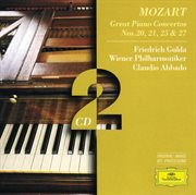Mozart, w.a.: piano concertos nos.20, 21, 25 & 27 (2 cd's) cover image
