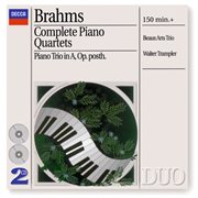 Brahms: complete piano quartets cover image