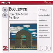 Beethoven: complete music for flute (2 cds) cover image