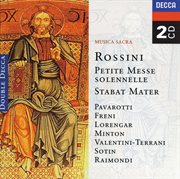 Rossini: petite messe solennelle; stabat mater cover image