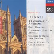 Handel: 4 coronation anthems/dixit dominus etc cover image