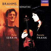 Brahms: violin sonatas nos. 1-3 cover image