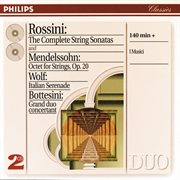 Rossini: string sonatas/ wolf: italian serenade//mendelssohn: octet cover image