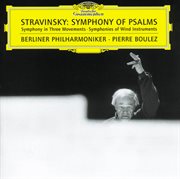 Stravinsky: symphony of psalms cover image