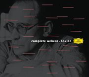 Boulez conducts webern cover image