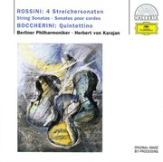 Rossini: 4 string sonatas; boccherini: quintettino cover image