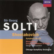 Shostakovich::symphony no.15 /mussorgsky: songs & dances of death etc cover image