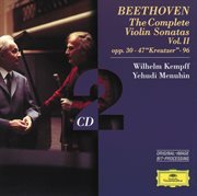 Beethoven: the complete violin sonatas vol.ii (2 cd's) cover image