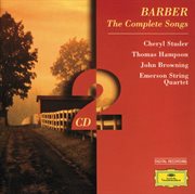 Barber: the complete songs cover image