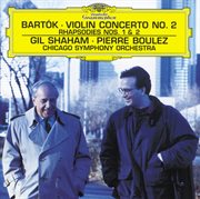 Bartok: violin concerto no.2; rhapsodies cover image