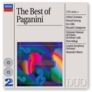 The best of paganini cover image