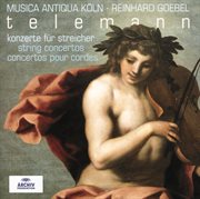 Telemann: string concertos cover image