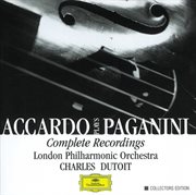 Accardo plays paganini- complete recordings cover image