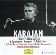 Karajan conducts tchaikovsky cover image