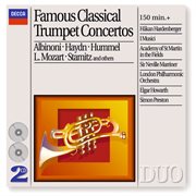 Famous classical trumpet concertos cover image