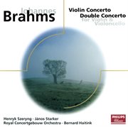 Brahms: violin concerto/concerto for violin & cello cover image