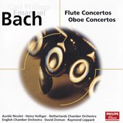 Bach, c.p.e.: concertos for flute and oboe cover image