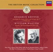 Britten: serenade for tenor, horn & strings/walton: facade cover image