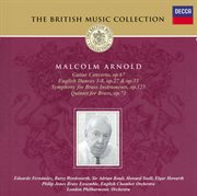 Arnold: guitar concerto; english dances; symphony for brass, etc cover image