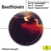 Beethoven: piano sonatas nos.14 "moonlight", 17 "tempest" + 23 "appasionata" cover image
