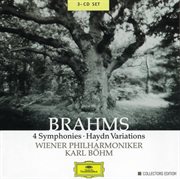 Brahms: 4 symphonies; haydn variations cover image