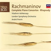 Rachmaninov: complete piano concertos/rhapsody on a theme of paganini (3 cds) cover image