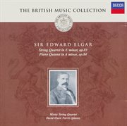 Elgar: string quartet; piano quintet cover image