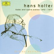 Hans hotter: lieder and opera scenes 1942-1973 cover image