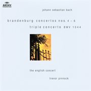 Bach: brandenburg concertos nos.4-6; triple concerto bwv 1044 cover image
