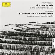 Rimsky-korsakov: sheherazade op.35  ? mussorgsky: pictures at an exhibition cover image