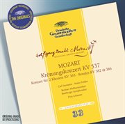 Mozart: coronation concerto k537, concerto for 2 pianos k365, rondos k382 & 386 cover image