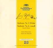 Schubert: symphonies nos.3 & 4 cover image