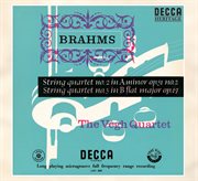 Brahms: string quartets nos.2 & 3 cover image