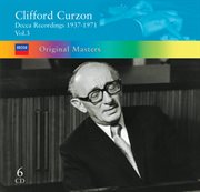 Clifford curzon: decca recordings 1937-1971 vol.3 cover image